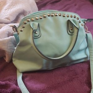 Teal purse